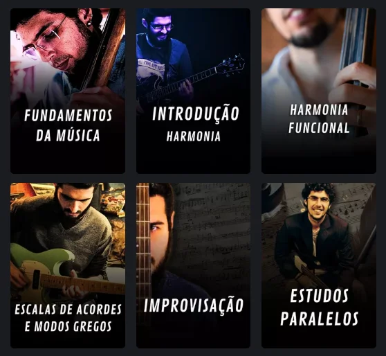 Módulos da Escola da Harmonia